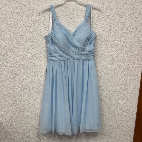 Azazie Dresses & Skirts - AZAZIE Women’s Angie Sky Blue Formal or Bridesmaids Dress Size 12